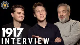 1917 Cast Interviews With Dean-Charles Chapman, George Mackay, Sam Mendes And More