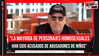 "HE TENIDO MIEDO DEL SIDA CUANDO ERA JOVEN" BETO ORTIZ en TIEMPO MUERTO