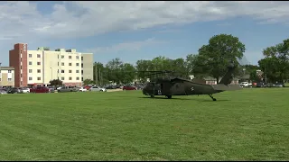 Kansas Army National Guard Black Hawk Landing at CCC