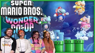 Super Mario Bros. Wonder - Co-op is AMAZING! (4-Player Gameplay)