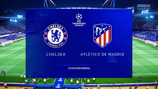 Chelsea vs Atletico Madrid Ft. Lukaku, Mount, Pulisic, | UEFA Champions League 2021 | Gameplay PC