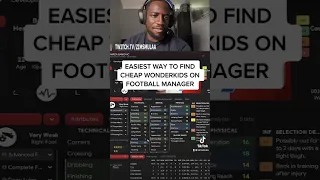 EASY WAY TO FIND CHEAP WONDERKIDS ON FOOTBALL MANAGER #fm #footballmanager #fm22 #fm23 #gaming