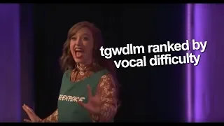 ▶︎ TGWDLM || Songs Ranked By Vocal Difficulty