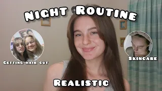 NIGHT TIME ROUTINE *realistic* getting hair done + routine *vlog* | Deone Dumond