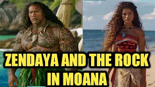 Zendaya to Star in future Moana movie Alongside Dwayne Johnson: A match made in Hollywood Heaven