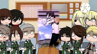 Aot React To Themselves | 4/4 | Armin, Mikasa, Eren | NO THUMBNAIL |