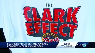 Sports merch shops in the metro already receiving calls for Caitlin Clark Fever gear