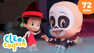 Halloween Song 🎃  with Cleo and Cuquin | Songs for Kids