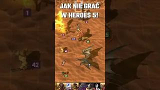 Poradnik | Jak nie grać w Heroes 5? | odc.1 | Czarne Smoki | #heroes5 #shorts