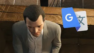 GTA 5 Franklin and Lamar but it's Google Translated