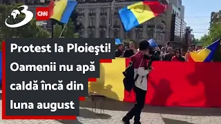 Protest la Ploieşti! Oamenii nu apă caldă încă din luna august