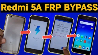 Redmi 5A FRP BYPASS WITHOUT PC