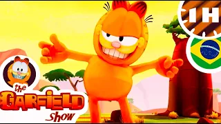 🌴 As aventuras de Garfield na Savana 🌴