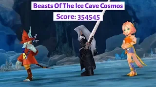 [DFFOO GL] Beasts In The Ice Cave Cosmos - Freya/Sephiroth/Lenna - Score: 354545