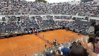 Internazionali Tennis Roma 2022 - Fine Match Krajinović vs Tiafoe