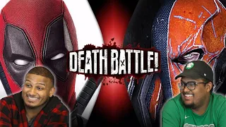 Deadpool VS Deathstroke (Marvel VS DC) | DEATH BATTLE! | Reaction