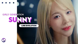 GIRLS' GENERATION (소녀시대) - SUNNY (써니) ( Line Evolution ) (2007 - 2022) #HAPPYSNSD15THANNIVERSARY