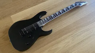 Ibanez GIO GRG121 DX BKF - Quick Metal Demo