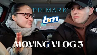 Moving vlog 3!! Buying all the essentials at B&M and Primark home