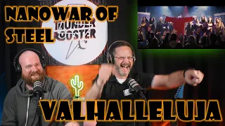 *FIRST TIME REACTION*  Nanowar of Steel - Valhalleluja