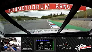 Senkyr Motorsport: BMW M4 GT4 G82, onboard AMD Brno 10.05.2023, driver R.Senkyr - 2:13:695