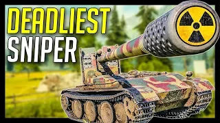 ► Deadliest Long-Range Sniper! - World of Tanks Grille 15 Gameplay