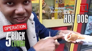 The Best Cheap Hot Dog in NYC || 5 Buck Lunch