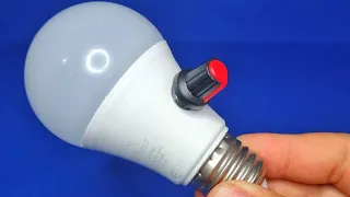 How to Make a Light Level Adjustable LED Bulb / How to Upgrade Led lamp