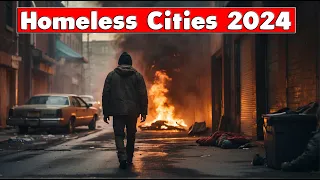 Top 10 Cities With The MOST Homeless. Painful Reality