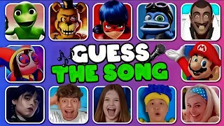 GUESS WHO'S SINGING 🎵🎤🔥 Lay Lay, King Ferran, Salish Matter, Elsa, MrBeast, (2)