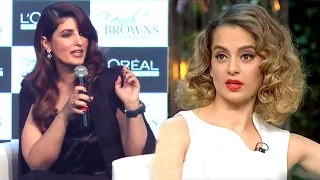 Twinkle Khanna's Reaction To Kangana's Nepotism Comment On Koffee With Karan Season 5