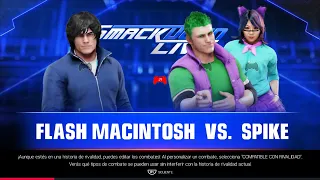 WWE 2k19 Flash Macintosh vs Spike