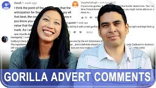 Reacting to Comments on Cadbury Gorilla Advert | July's Best Video