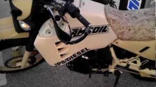 Military Diesel Dirt Bike 96 mpg!