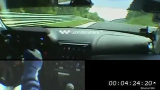 Nordschleife, BMW M3 GTR, Hans-Joachim Stuck, alternate camera (no commentary, 'foot cam')