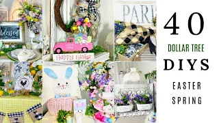 🌿40 DIY DOLLAR TREE EASTER SPRING DECOR CRAFTS🌿"I LOVE SPRING" ep. 9 Olivia's Romantic Home DIY