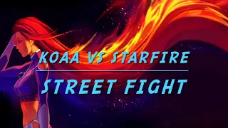 KOAA/ RAVEN vs H6 BOSS STARFIRE | TIM SOLO RAID | Injustice 2 Mobile