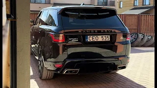 Range Rover Sport 5.0 Supercharged Exhaust