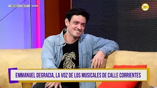 Emmanuel Degracia, la voz de los musicales de calle Corrientes, presenta "Dorian" │¿QPUDM?│ 07-05-24