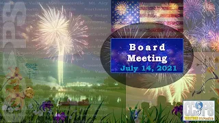 Board of Education Meeting 7/14/2021