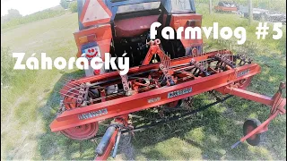 Záhoracký Farmvlog #5 / Hrabačka Pottinger KR 220 - Obracanie sena 2020