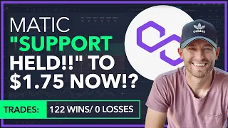 MATIC - "YES!!" SUPPORT HELD! (TARGETING $1.75 NOW!?) LISTED ON ROBINHOOD!