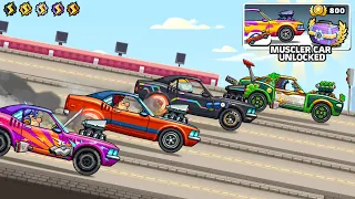 MUSCLE CAR MAYHEM EVENT - Hill Climb Racing 2 Walkthrough Gameplay