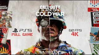 CALL OF DUTY BLACK OPS COLD WAR Gameplay Walkthrough Campaign FULL GAME No Commentary PS5 4K