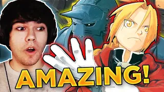 First Time REACTION to "FULLMETAL ALCHEMIST BROTHERHOOD Openings & Endings"