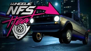 Need For Speed HEAT - THIS ROTARY GOLF CAN WHEELIE!! (how to wheelie)