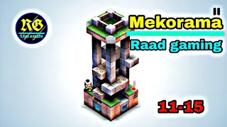 Mekorama | Level 11-15 | Raad Game Series | Android games