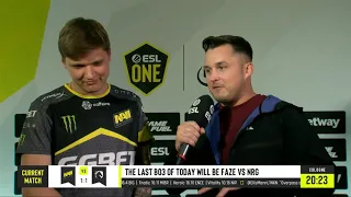 s1mple on his knife FAIL