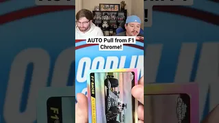 Auto Pull from 2022 Topps Chrome Formula 1 Hobby!