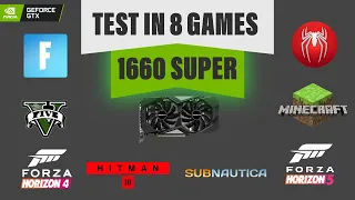 1660 SUPER + I5 10400F -TEST IN 8 GAMES 2023